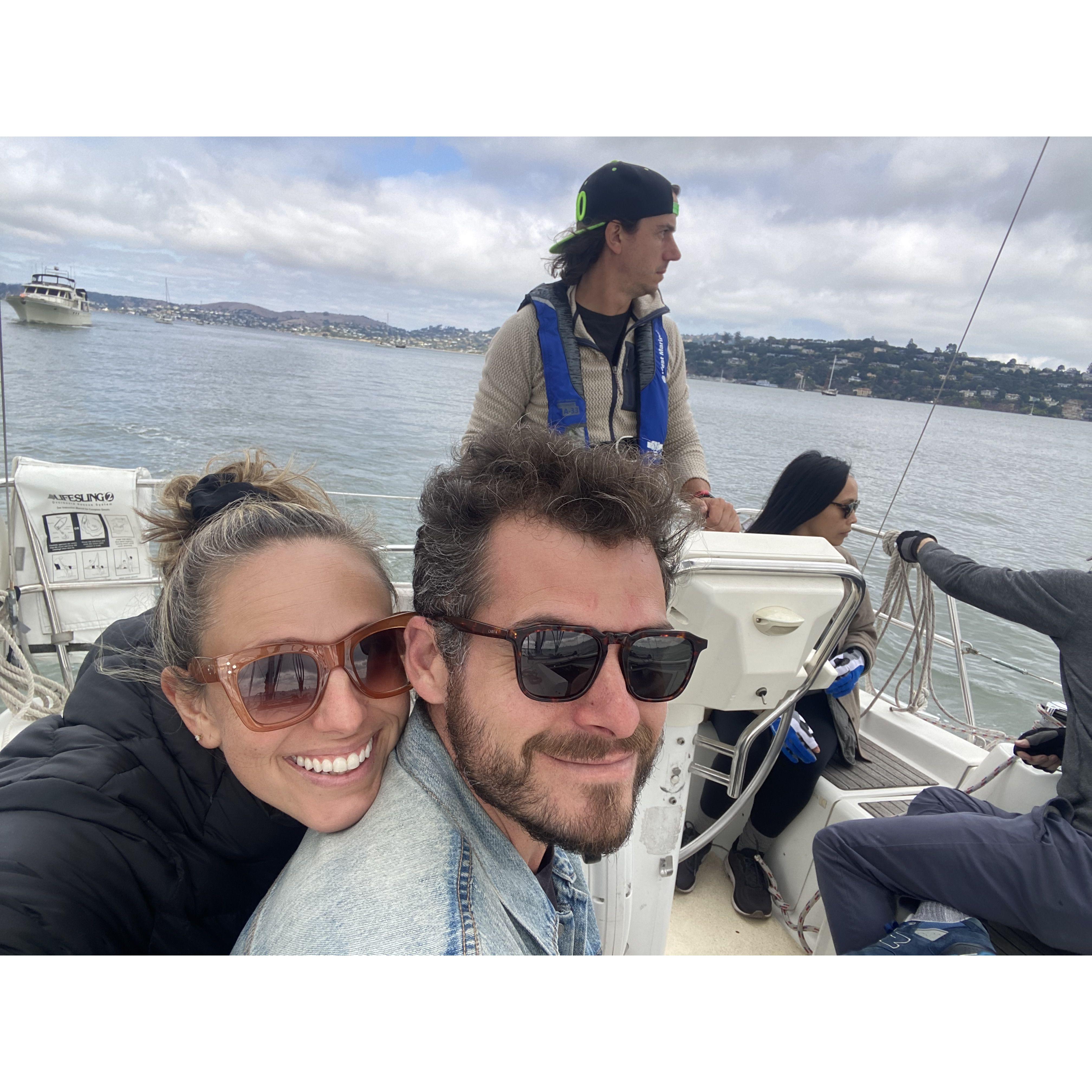 Sailing in the San Francisco Bay
