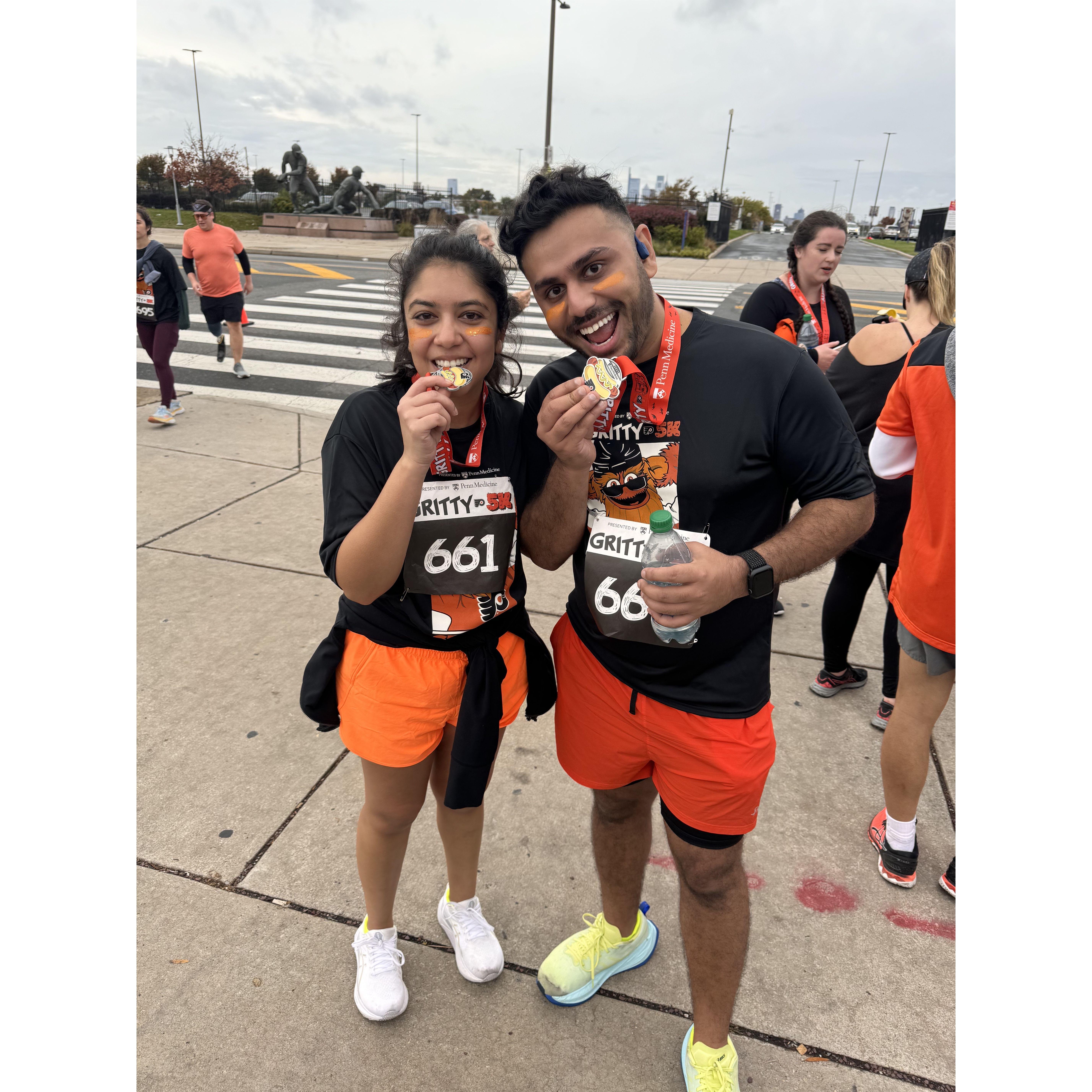 If there's anyone who can get Priya to willingly run a race, it's Aman