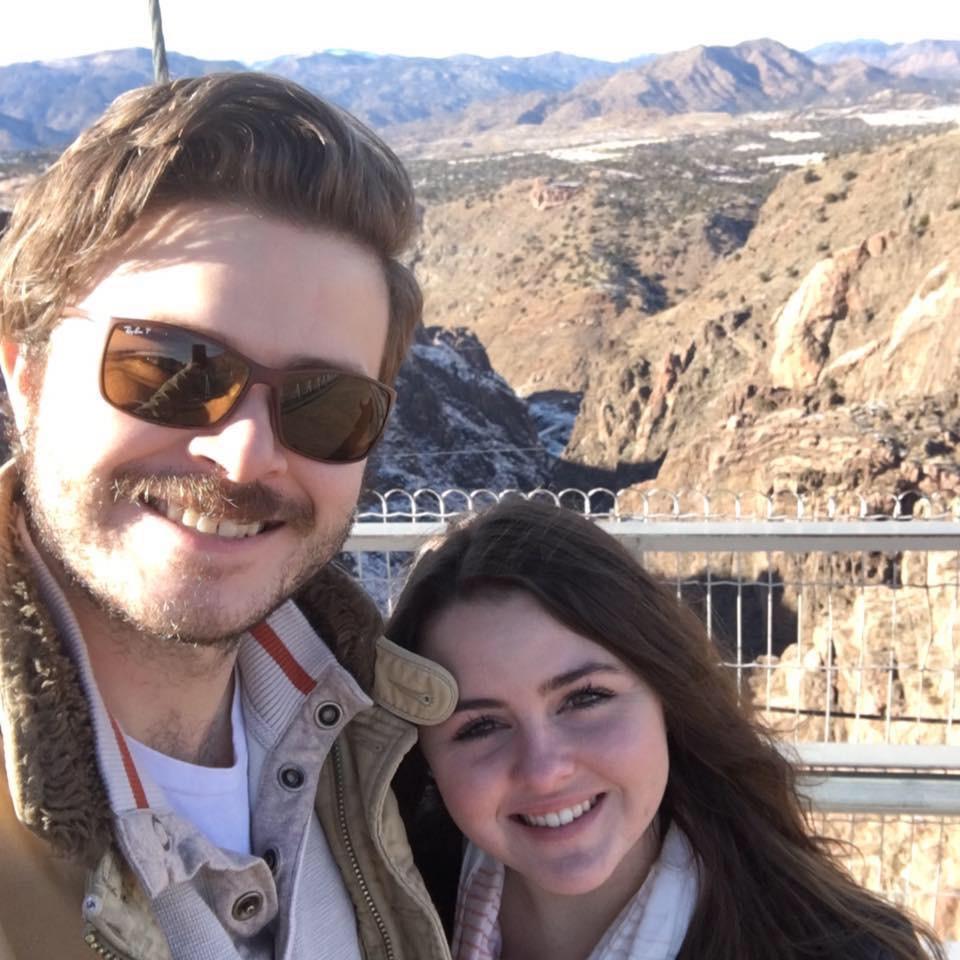 Our first trip together at the Royal Gorge.