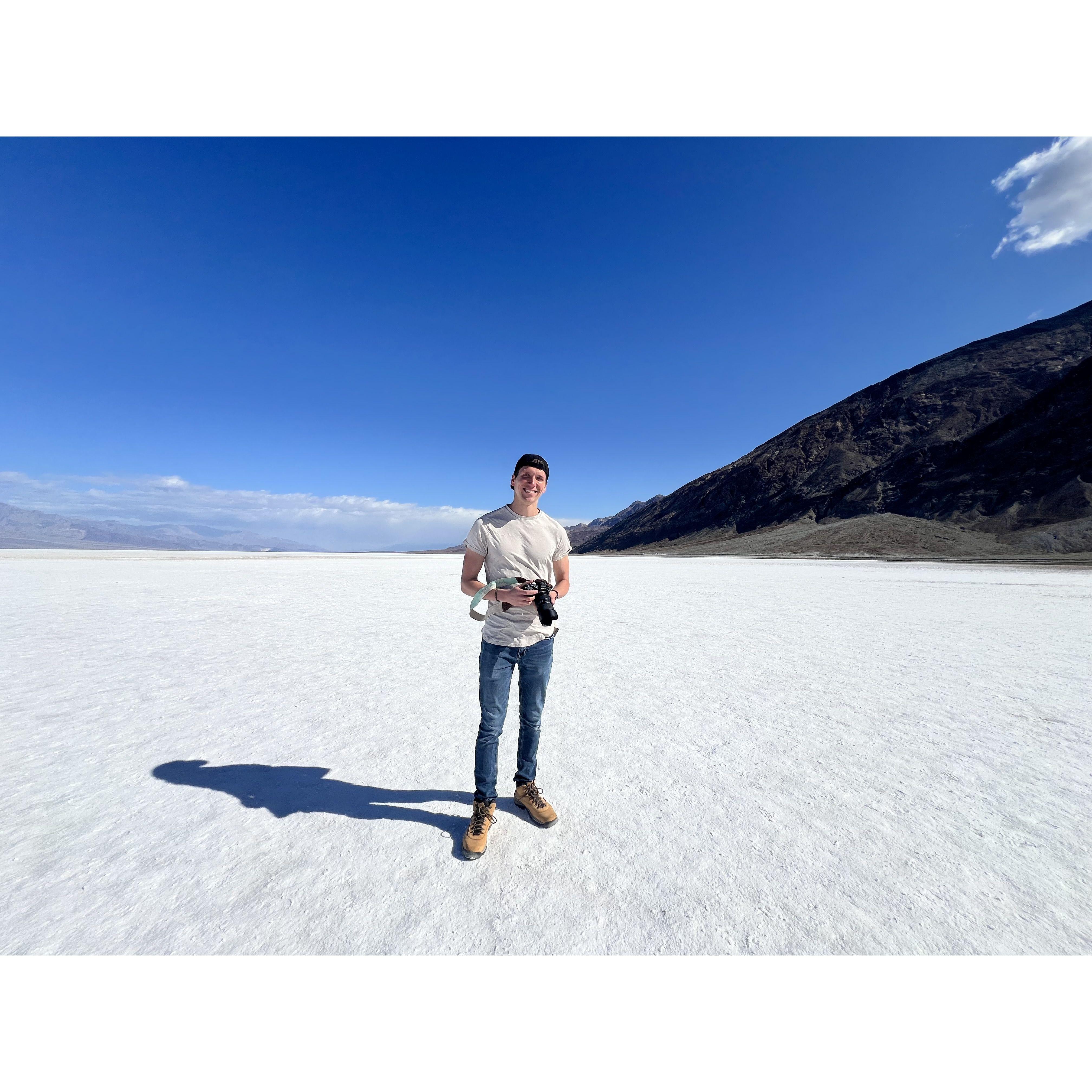 Death Valley - lots of salt!