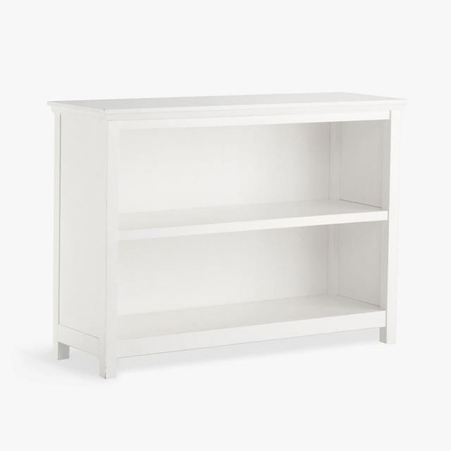 Cameron 2-Shelf Bookcase, Simply White