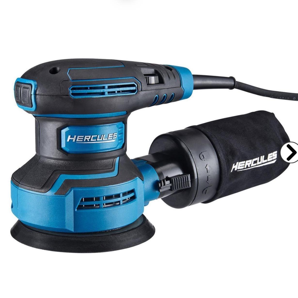 HERCULES3 Amp 5 in. Random Orbit Palm Sander with Soft Start