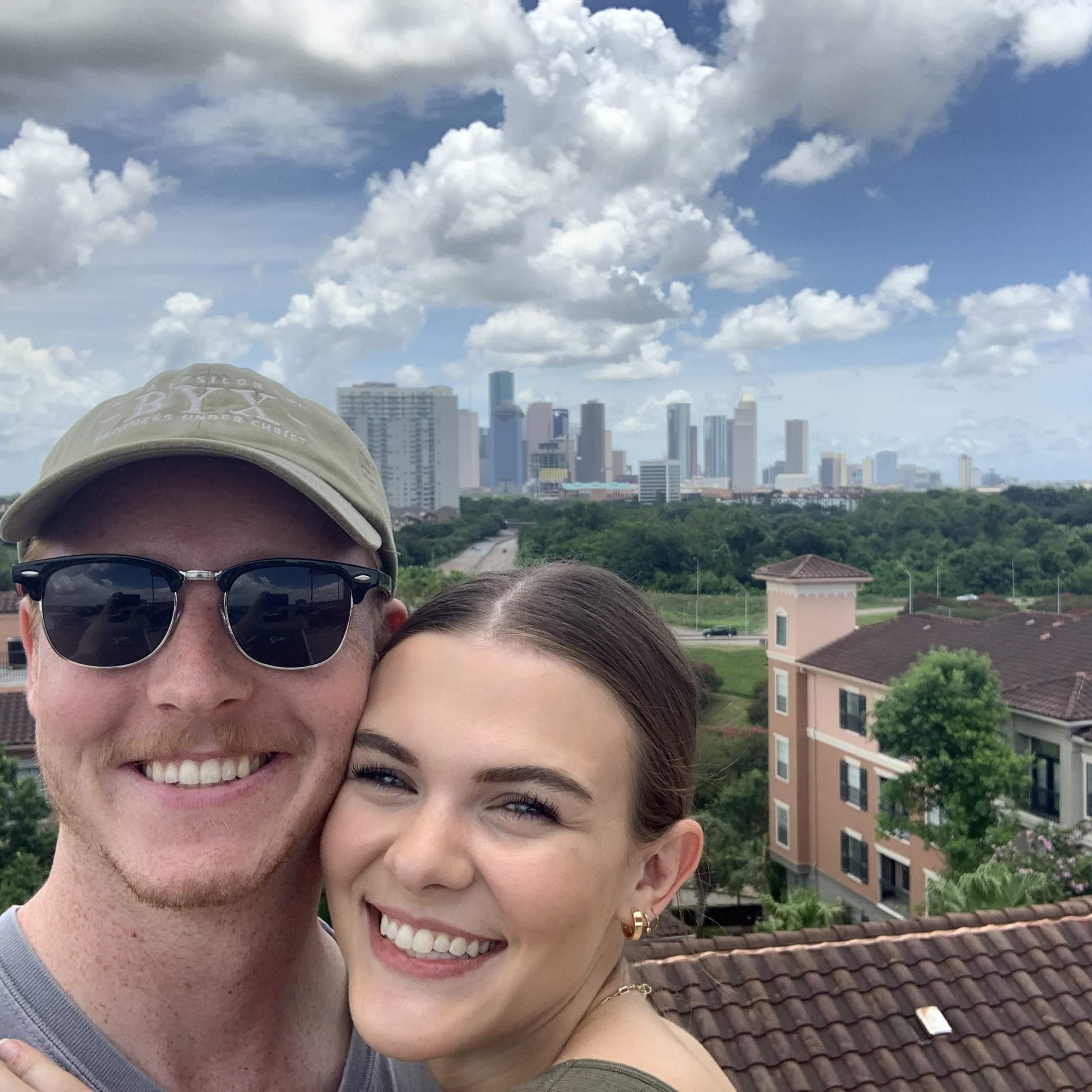 Our first home together!