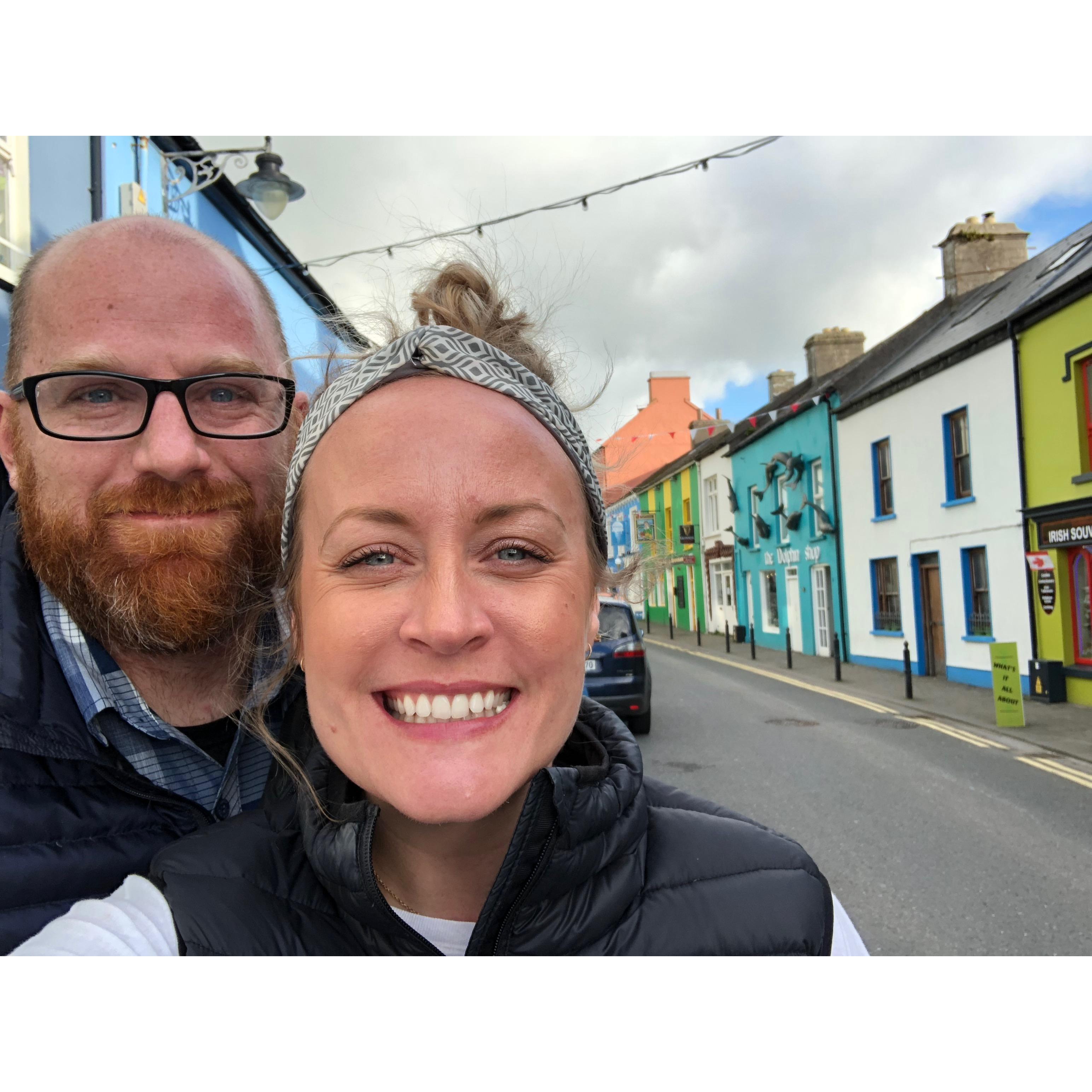 Road tripping around the southwest of Ireland. Pitstop in Dingle during a drive around Slea Head Drive. November, 2018.