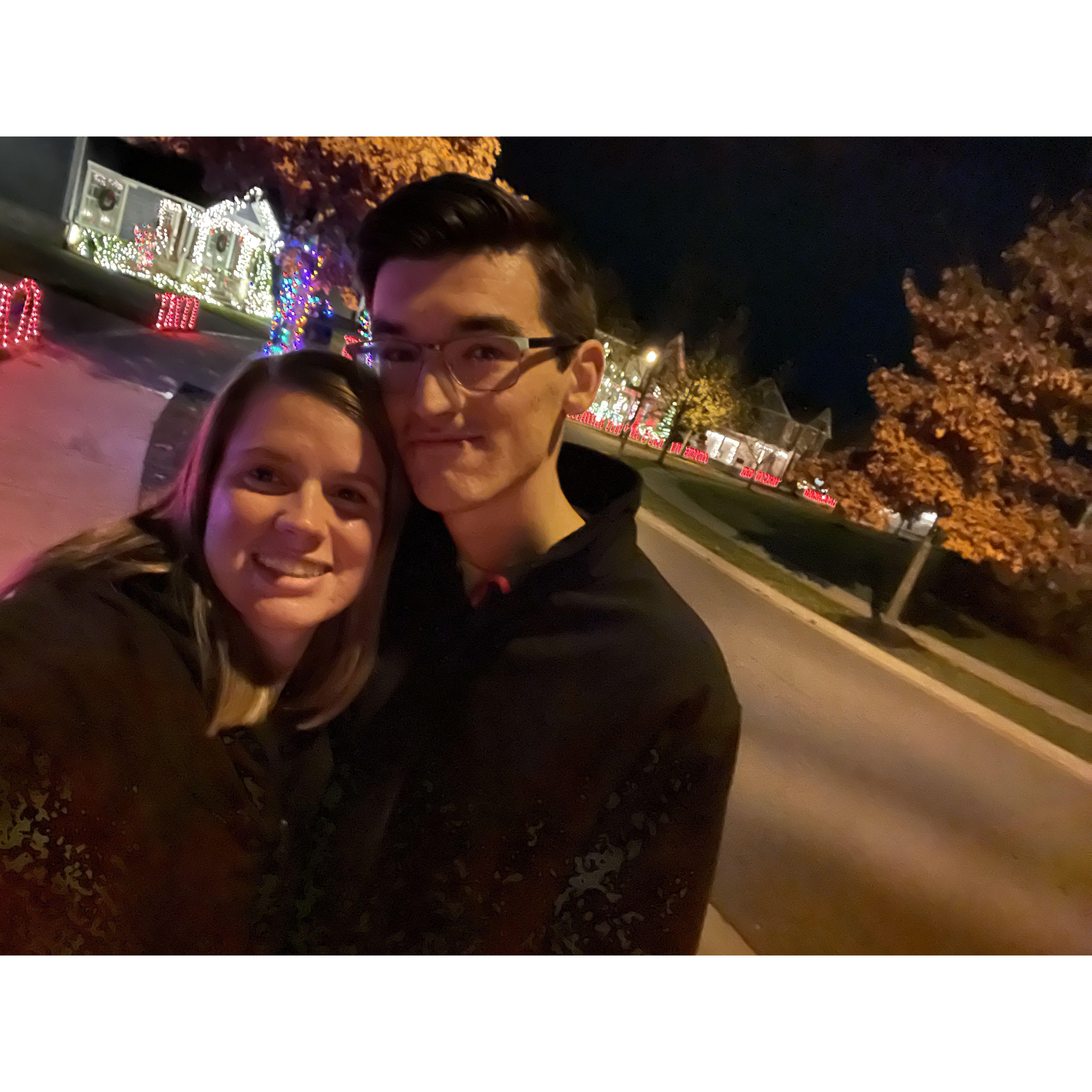 This picture was taken right before Jacob proposed