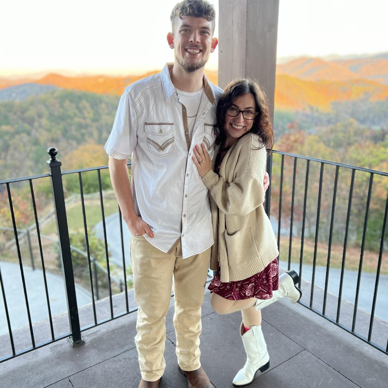 Cory and Baylee Earnsburger's wedding in Tennessee
