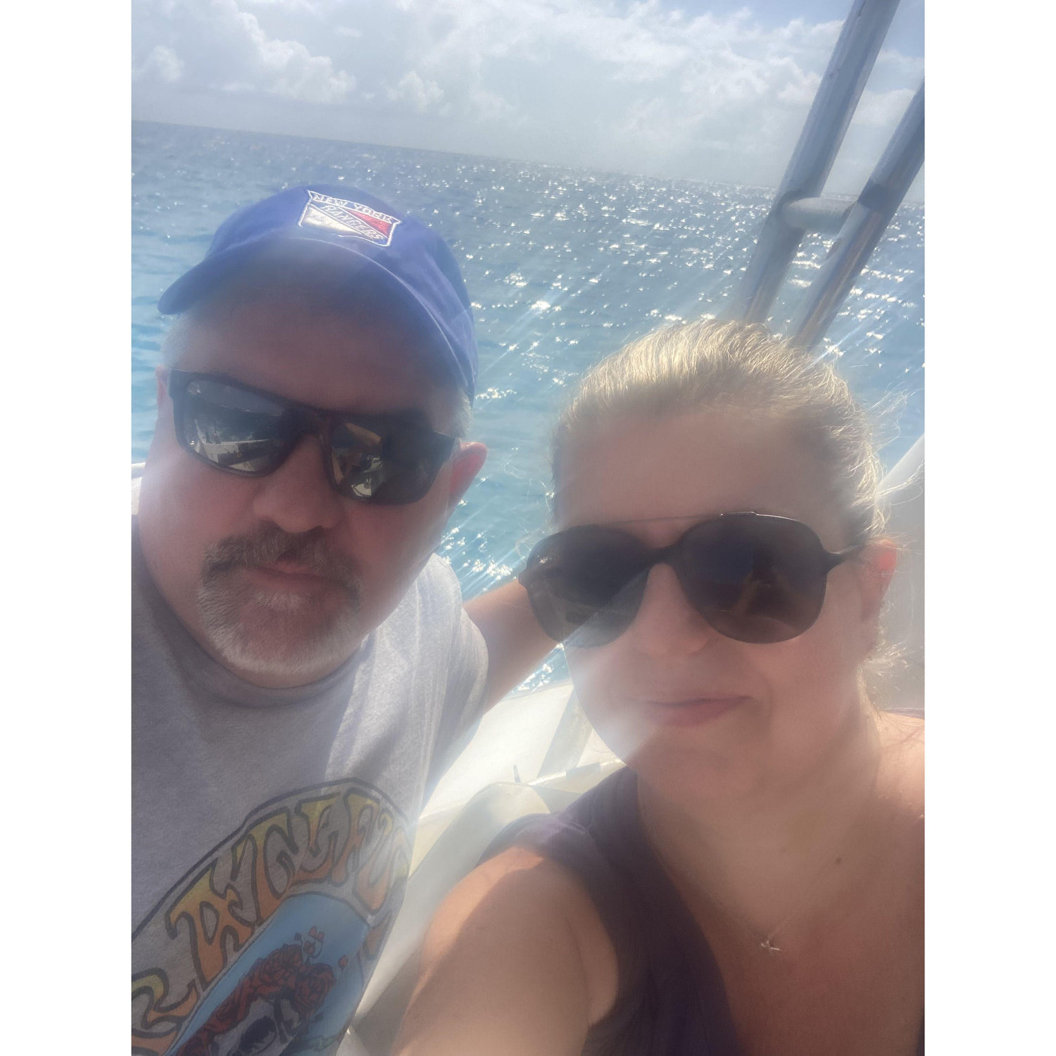 Deep sea fishing in Aruba