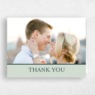 Forest, Green Wedding Thank You - Kalispell Portrait