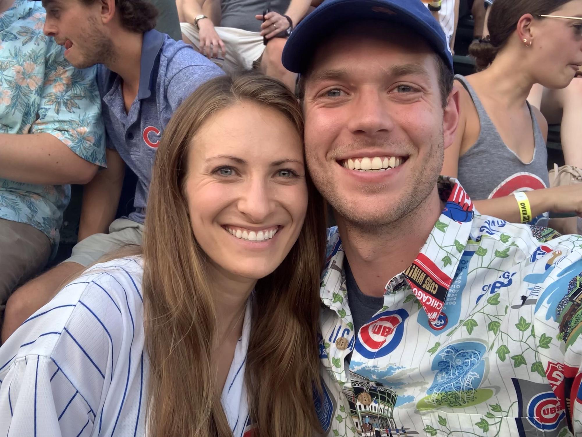 July 2021 - Cubs game on a hot summer night!