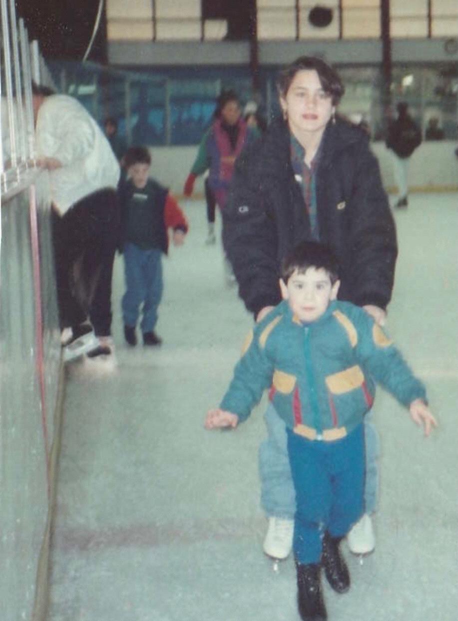 Gene learning to ice skate