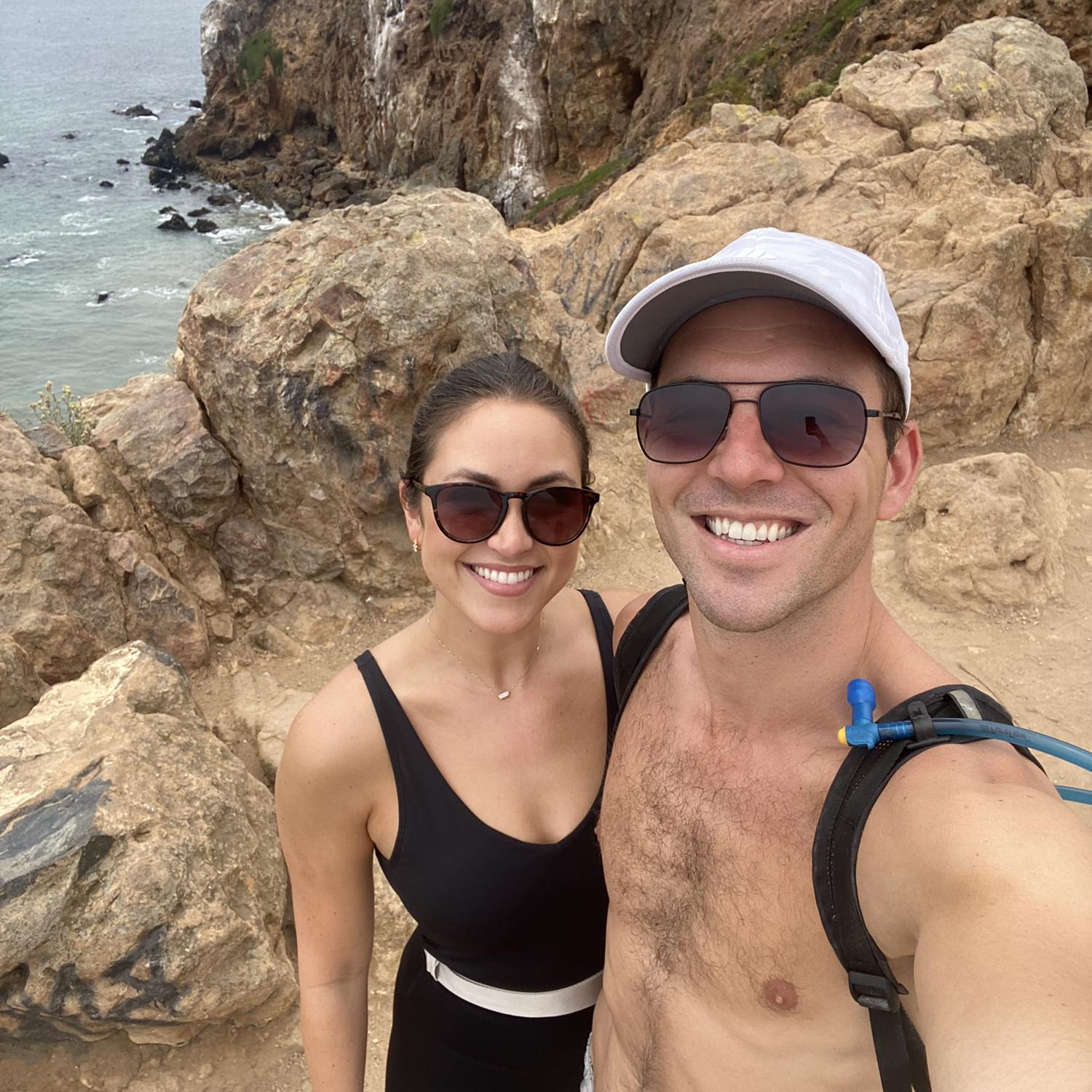 Taking advantage of some surreal hiking right near home in Malibu!