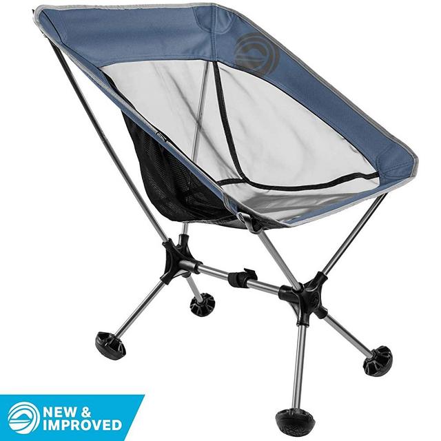 Wildhorn Terralite Ultralight Heavy Duty Outdoor Folding Camp Chair - for Adults, Beach, Travel, Backpacking and Camping