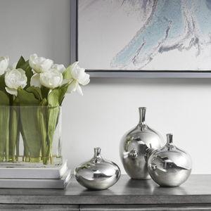 Madison Park Ansen Metallic 3-Piece Vase Set