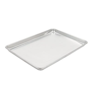 Vollrath 5303 Wear-Ever® 18-Gauge Half Size Aluminum Bun Pan