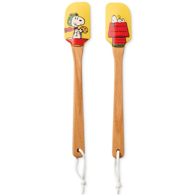 Lenox Chef Snoopy Yellow Spatulas, Set of 2
