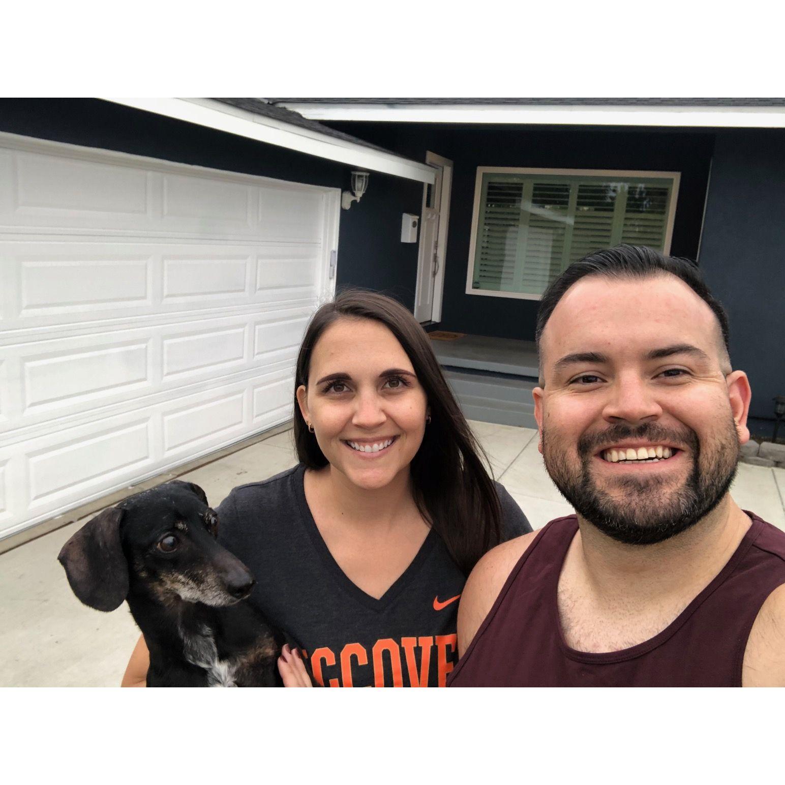 September 7, 2021- The day we closed on our house.