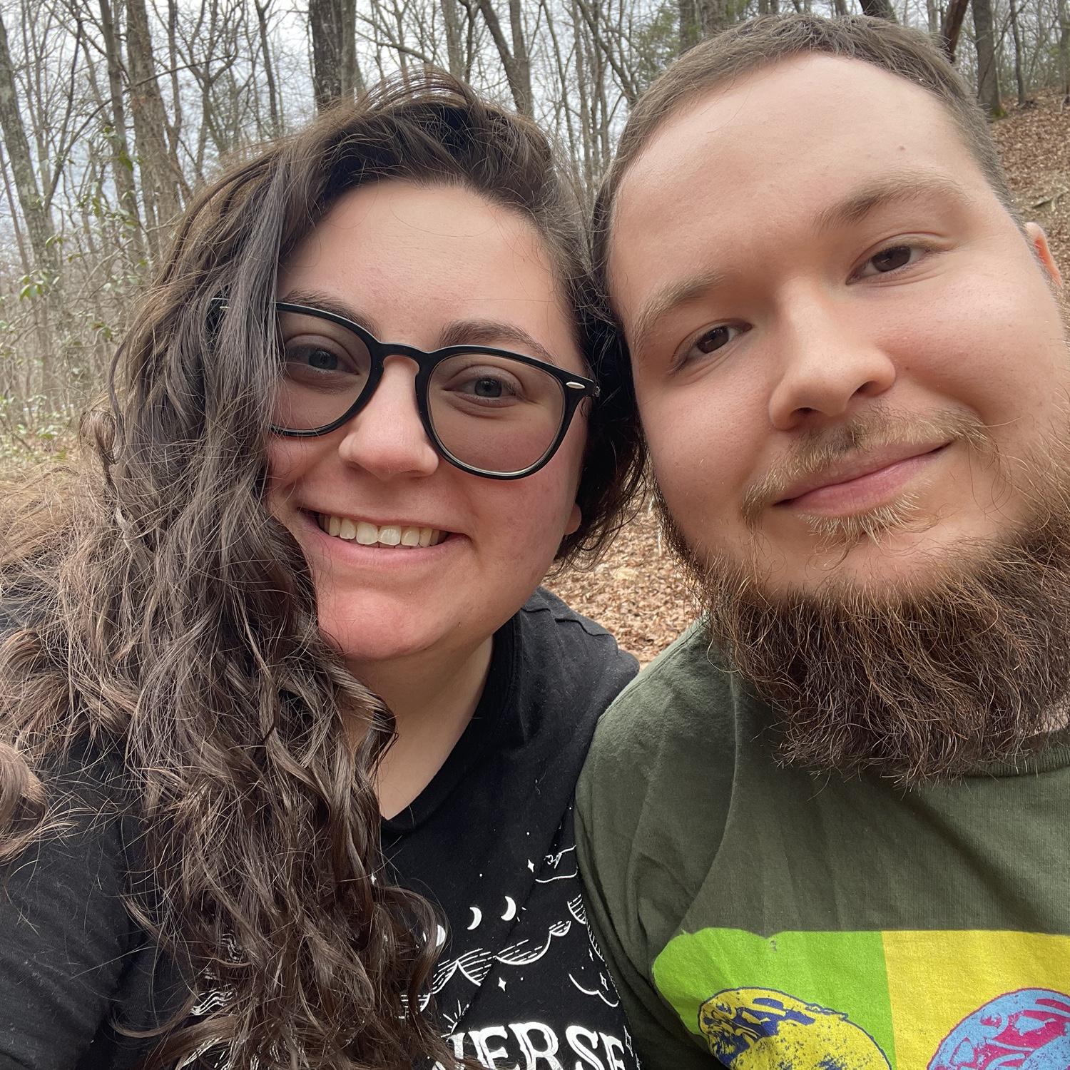 Our first time hunting for fairy stones