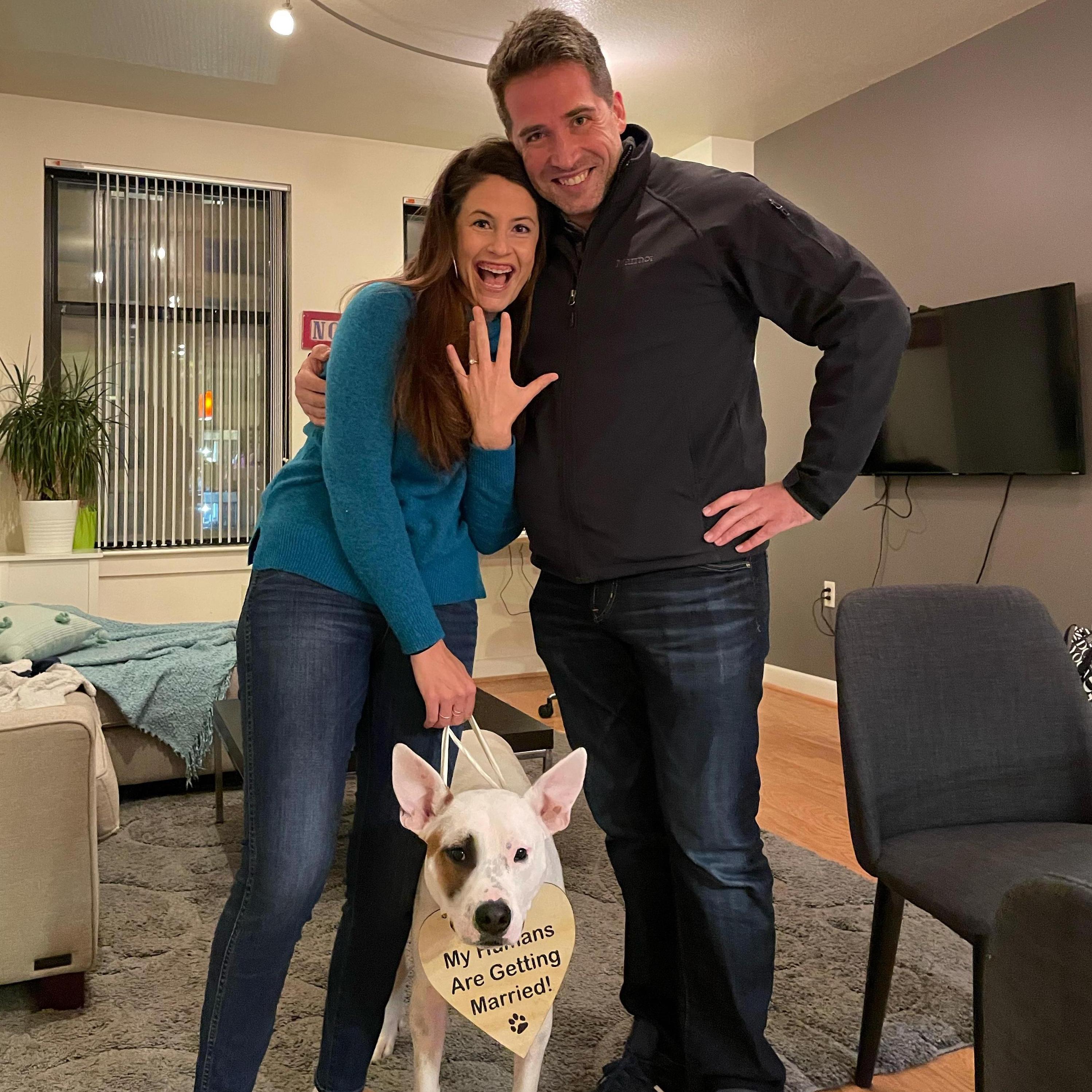 We're engaged!- 3.4.2021