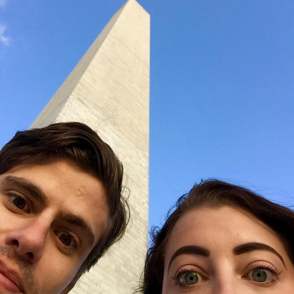 Stopped in Washington D.C. on our road trip up the East Coast from Savannah, Georgia to New Canaan, Connecticut.