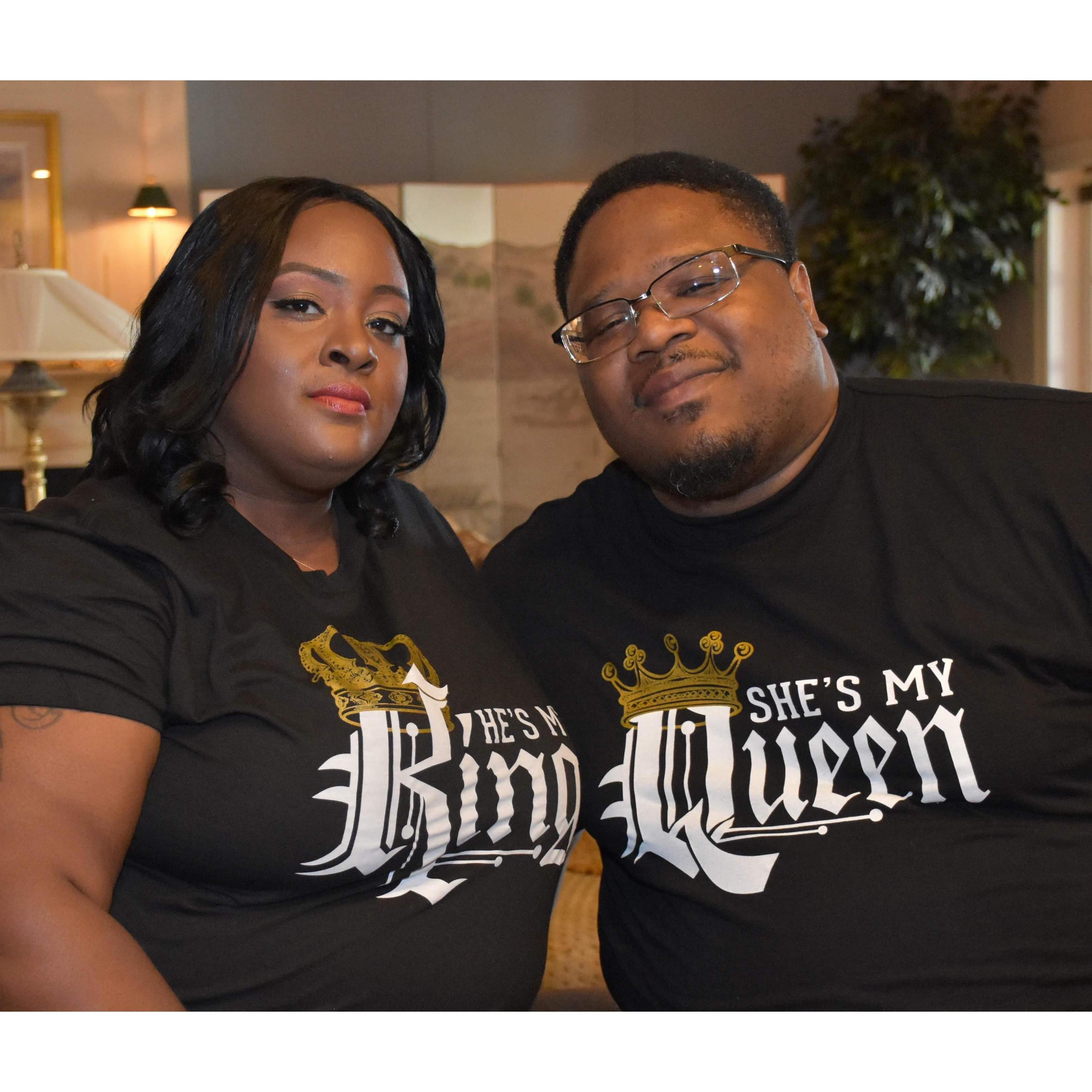He's my King......I'm his Queen!!