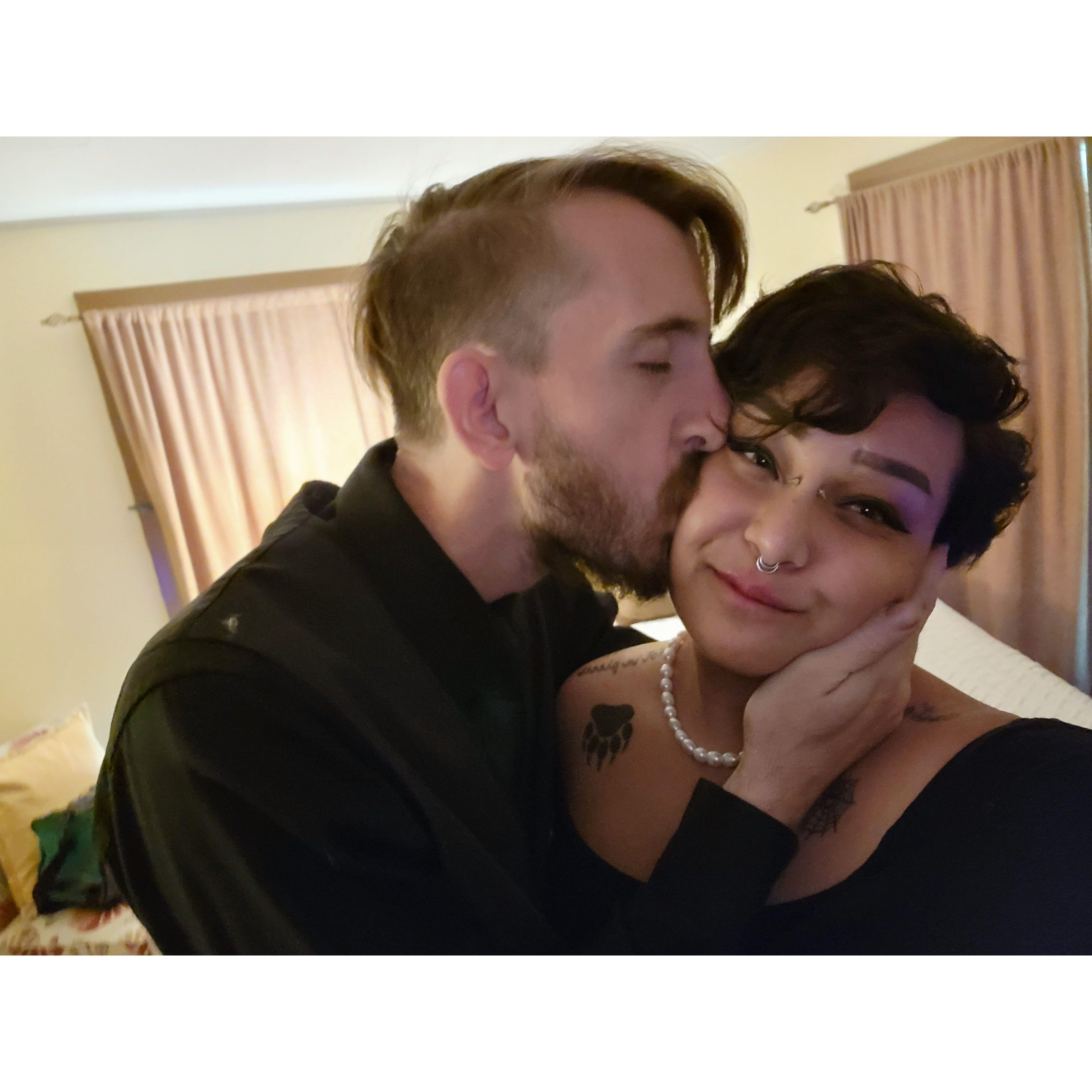 In Bisbee for our friend's wedding