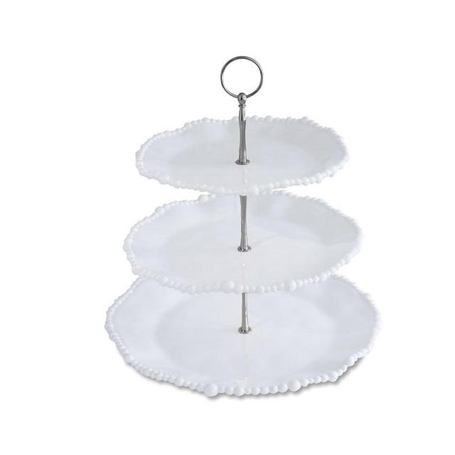 Beatriz Ball VIDA Alegria Triple Tiered Server (White)