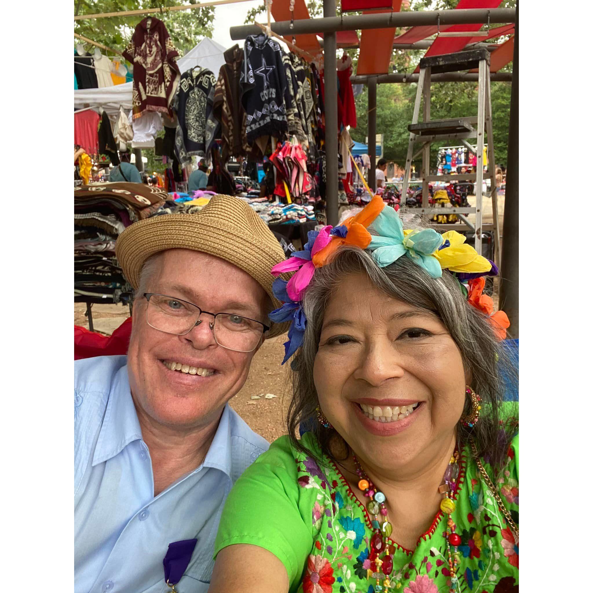 Our first Fiesta together ! Many more to come.