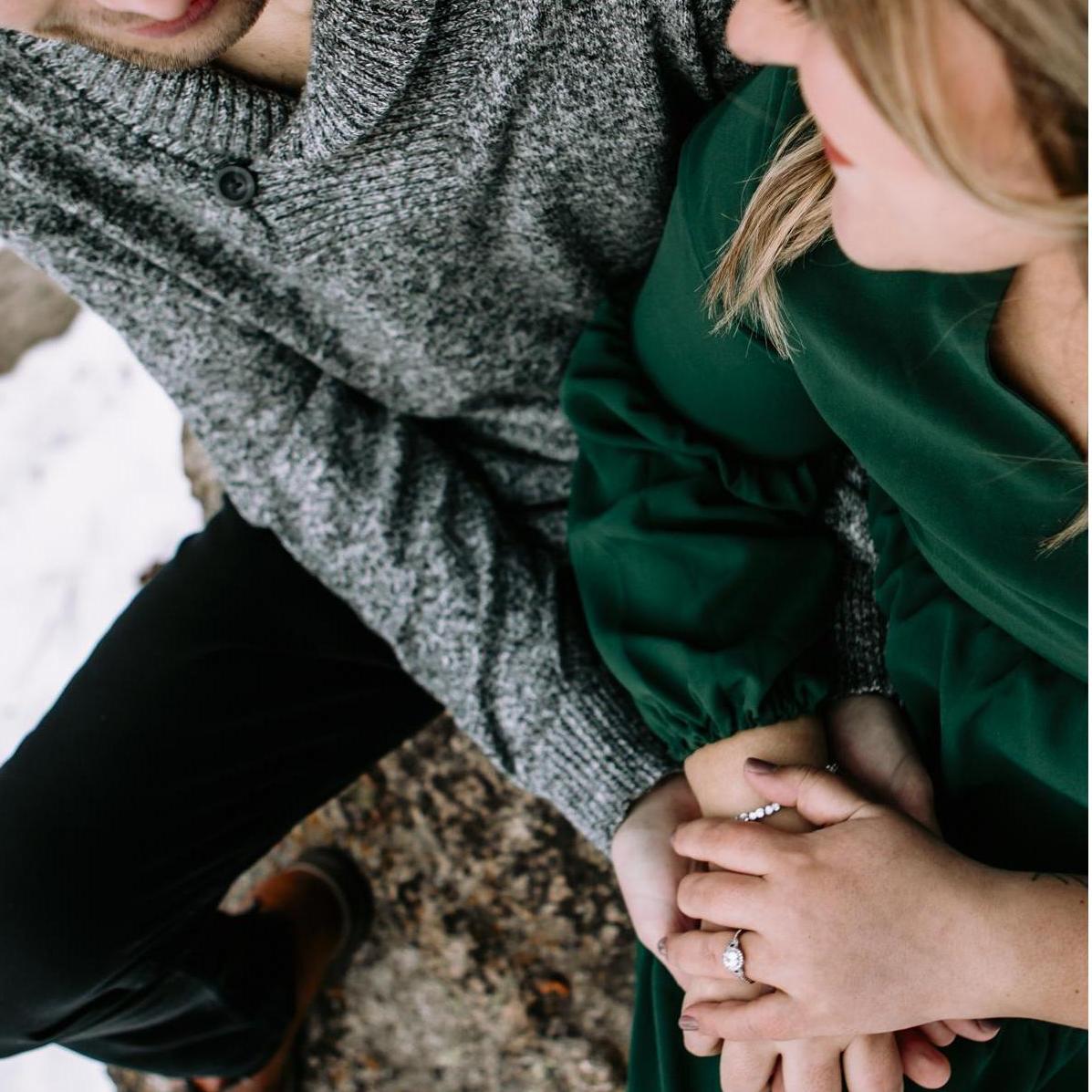 Engagement Photos in Big Bear, CA