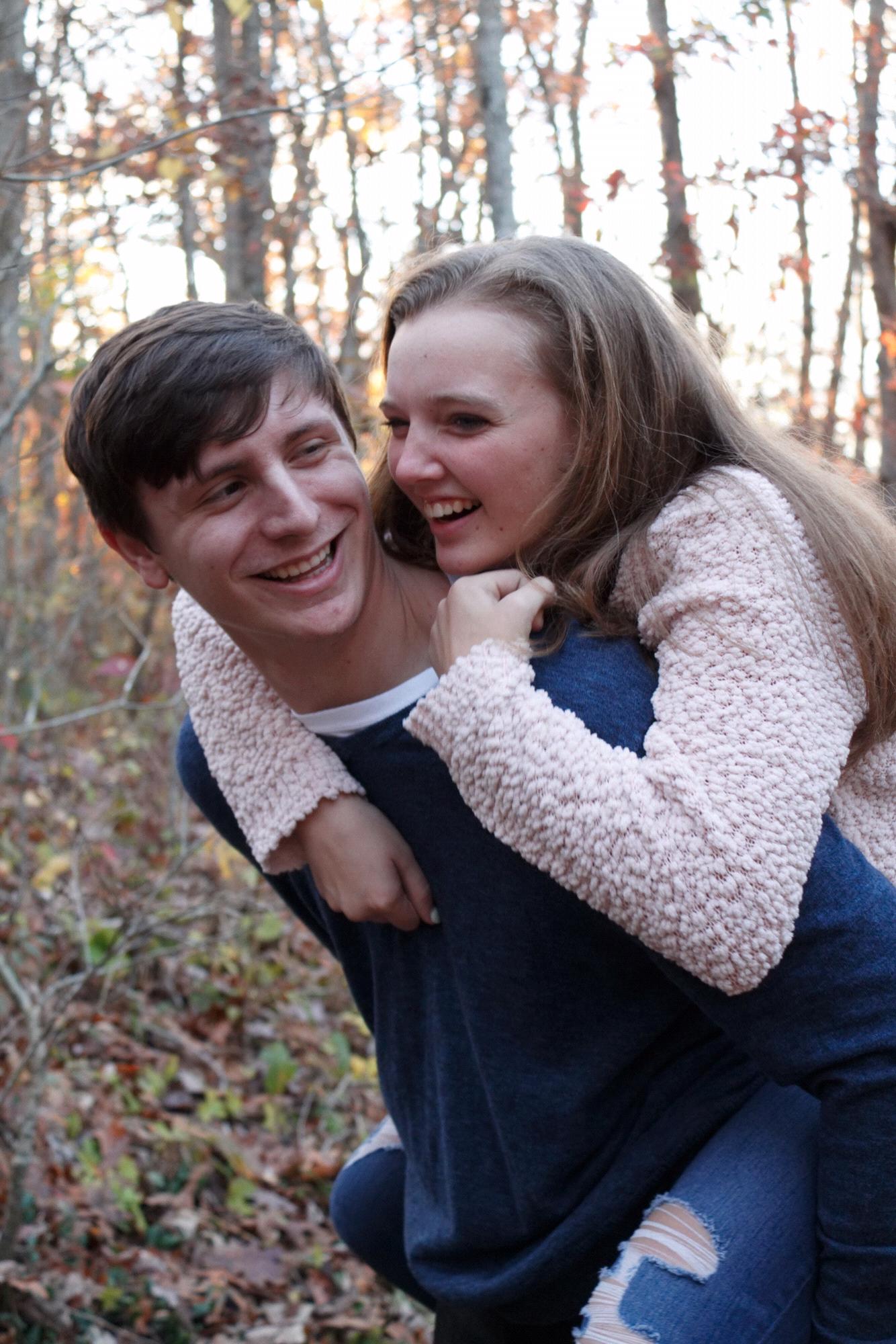 Mckenna Clarke took this photo, which exhibits are personalities so well!