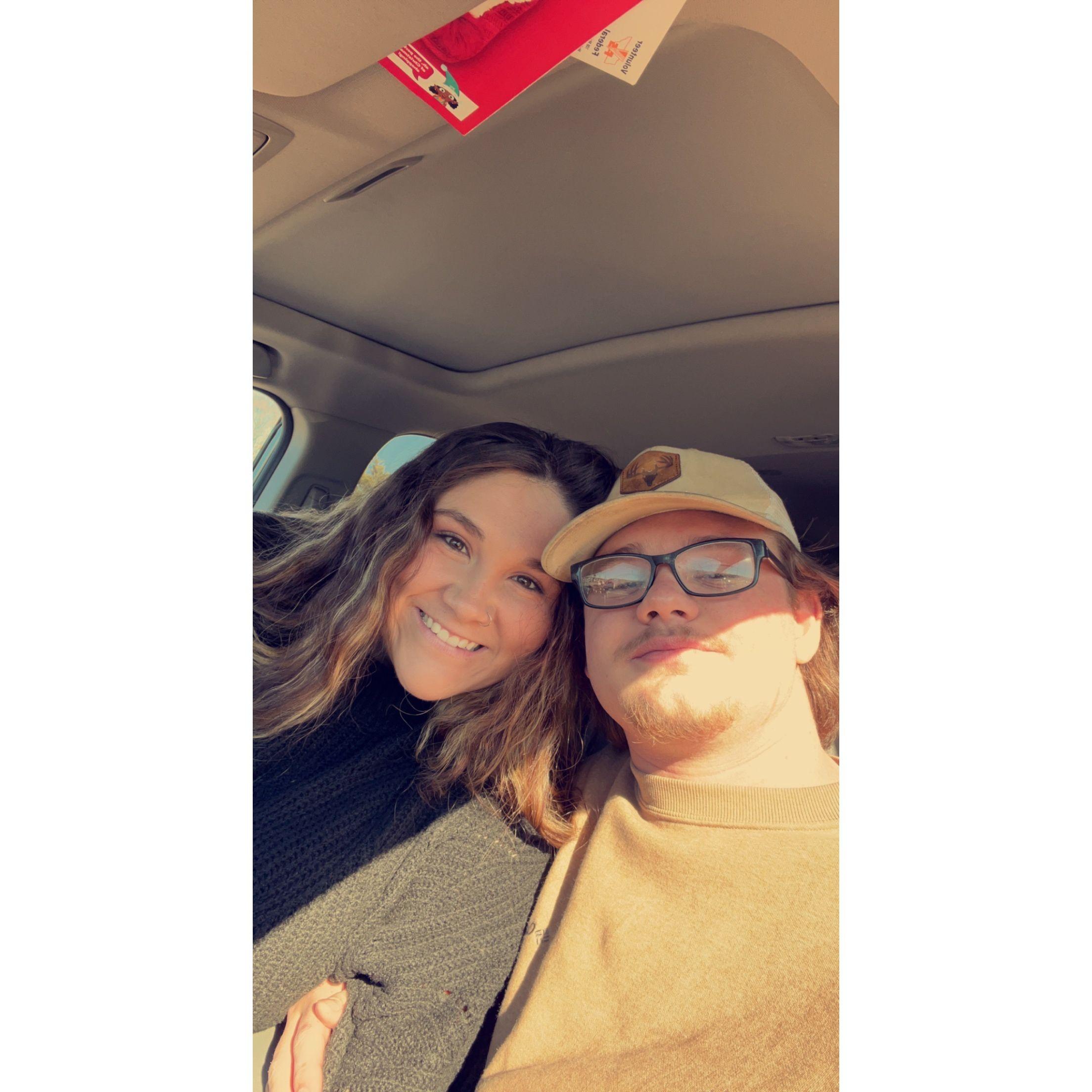 Our second date as a official couple