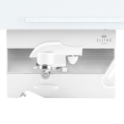 Elitra 3 in 1 Under the Cabinet Electric Can Opener, Blade Sharpener, Bottle Opener