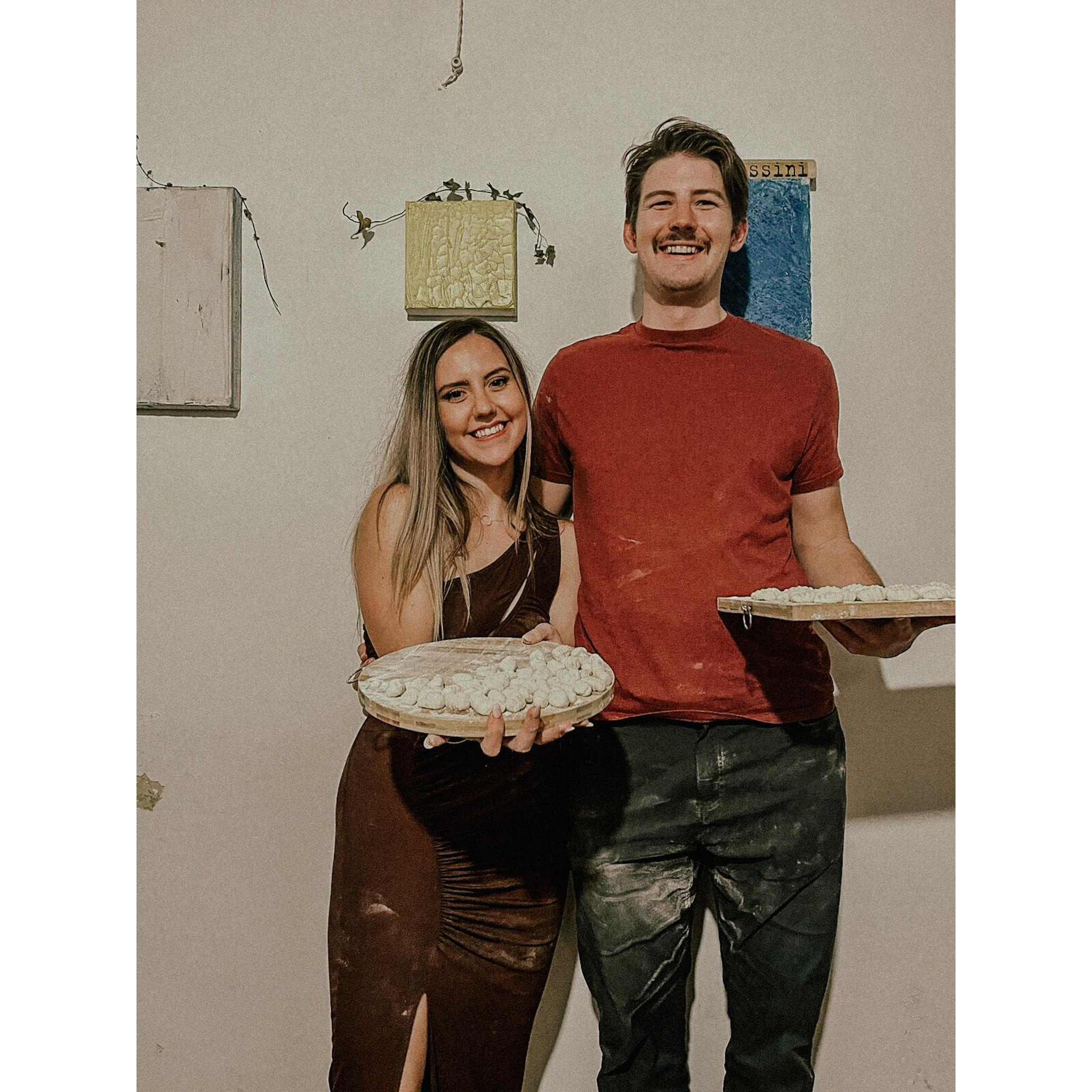 Learning to make gnocchi in Florence, Italy