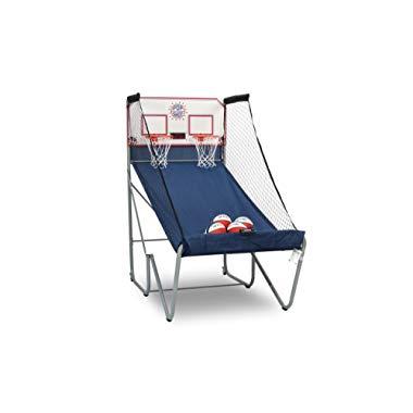 Pop-A-Shot New Official Home Dual Shot Basketball Arcade Game – 16 Individual Games – Durable Construction – Near 100% Scoring Accuracy – Multiple Height Settings – Large LED Scoring System