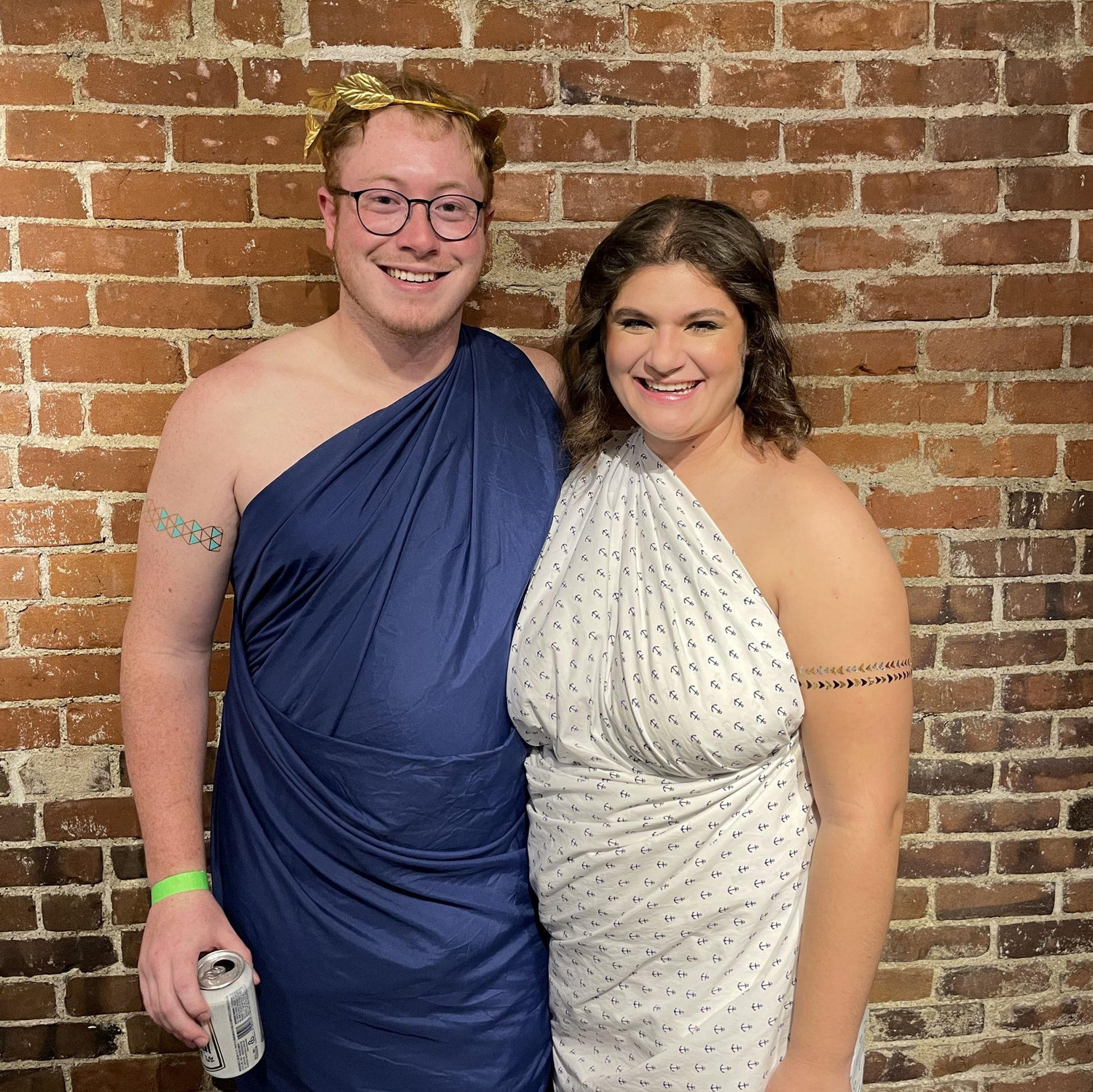 March 2022: SAE toga party! Siblings Emmett, Garrett, and Wyatt joined in!