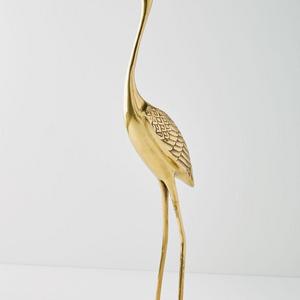 Crane Taper Candleholder