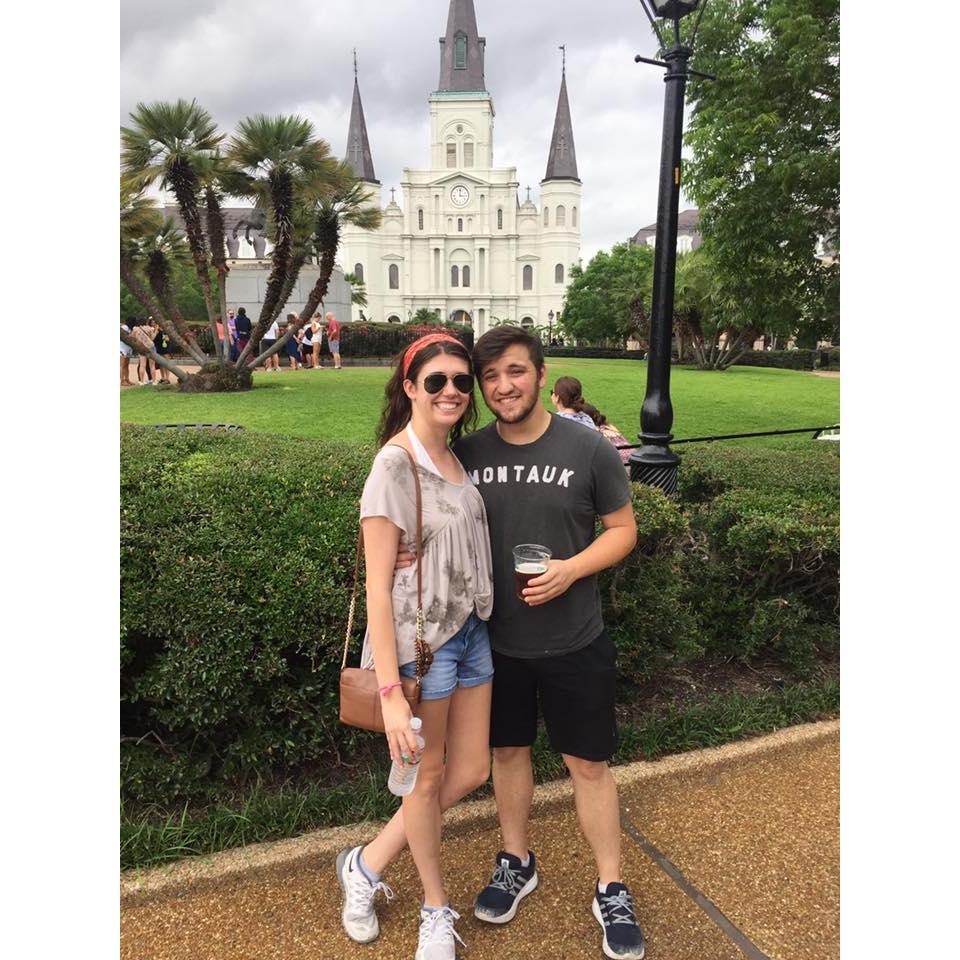 Drove through NOLA on our way to Destin! 