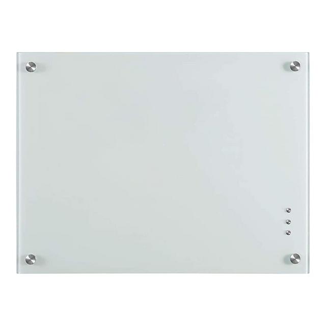 QUEENLINK,Magnetic Glass Board,Glass Whiteboard Board, 36x 24 Inches Glass Dry Erase White Board, Normal White…