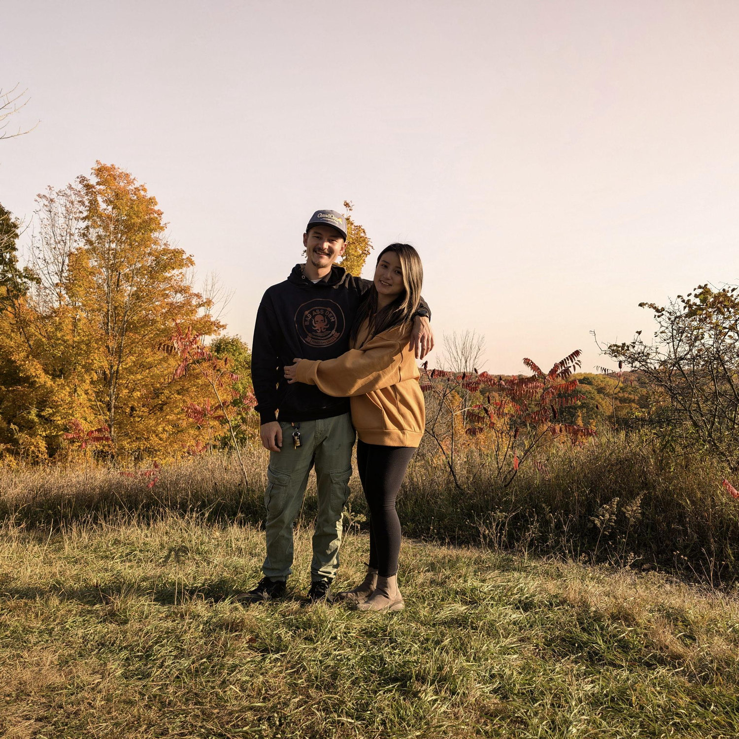 Our first fall hike