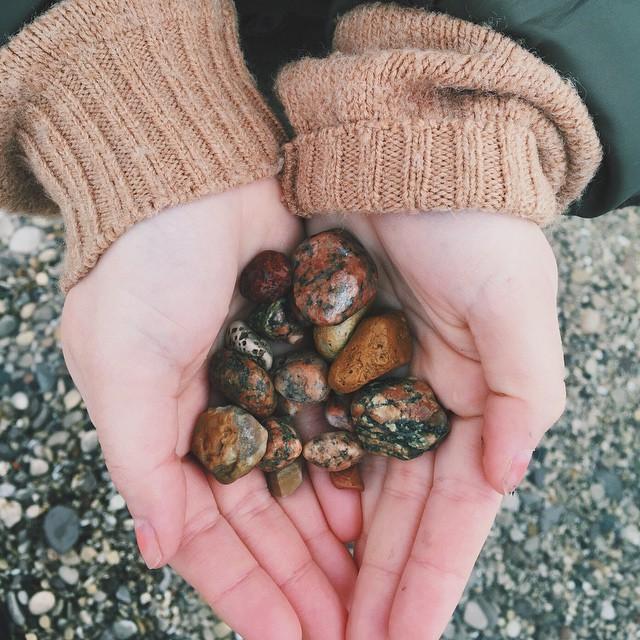 March 15th, 2015:
Rock hunting on the shores of Lake Michigan!