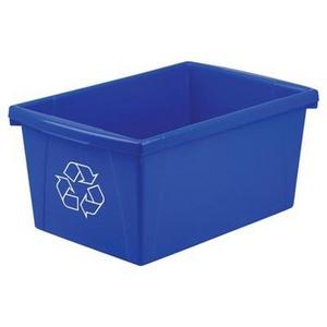 Storex® Recycle Bin- 5.5 Gallon