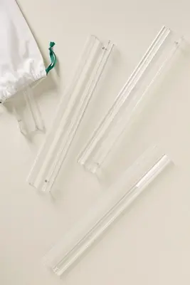 The Mahjong House Clear Acrylic Magnetic Racks, Set of 4