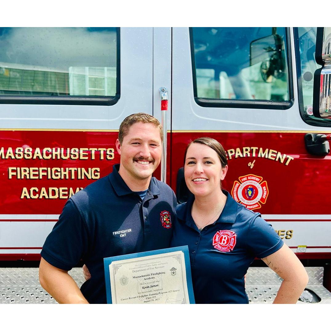 Kev graduates the Fire Academy!