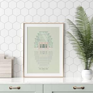Jewel Box (where we got engaged) 11x14 inches please