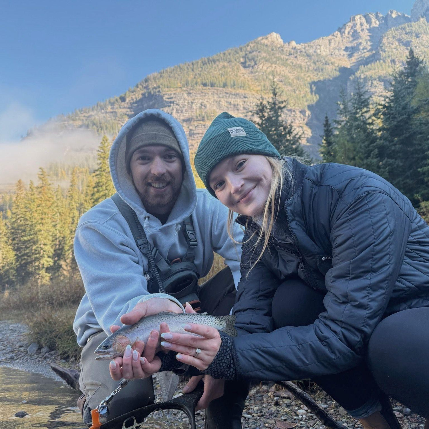 trout fishing in Montana!