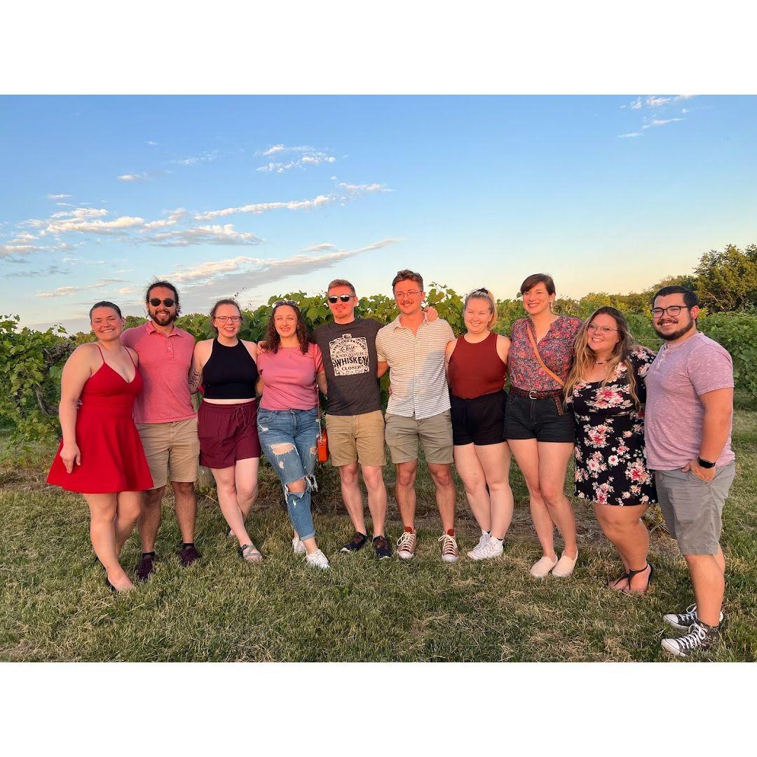 Cedar Ridge with friends