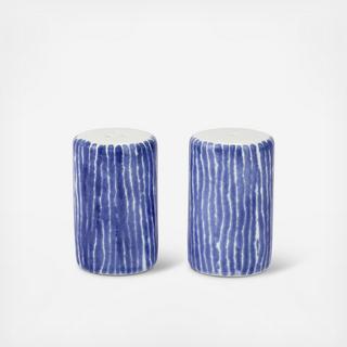 Santorini Stripe Salt & Pepper Set