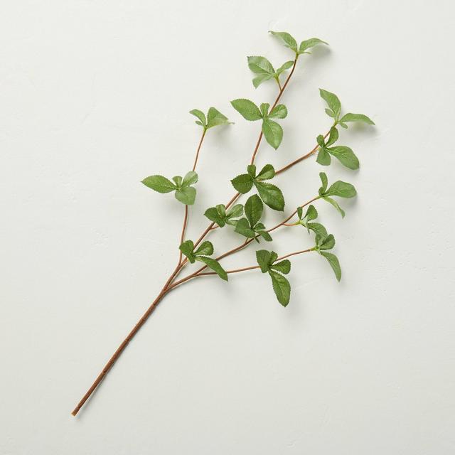 18" Faux Gypsophila Leaf Stem - Hearth & Hand™ with Magnolia