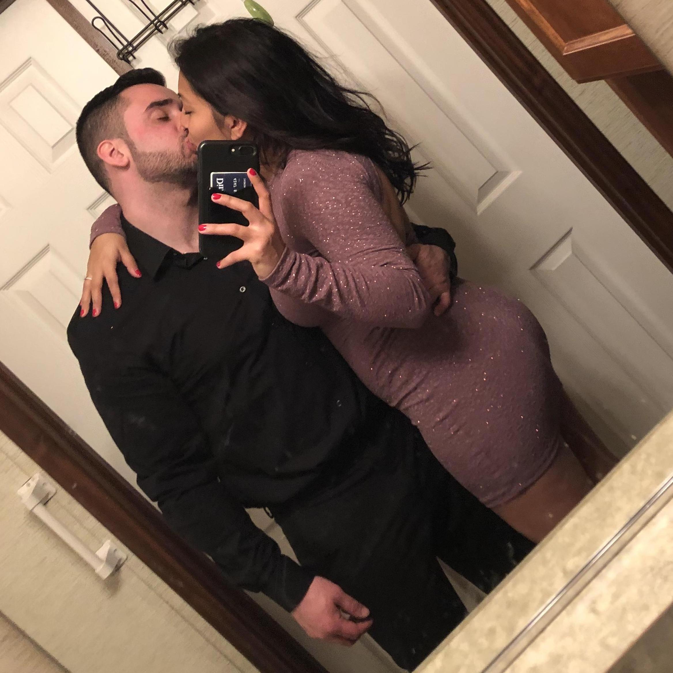 Forever my Valentine! Our first Valentine's Day date!