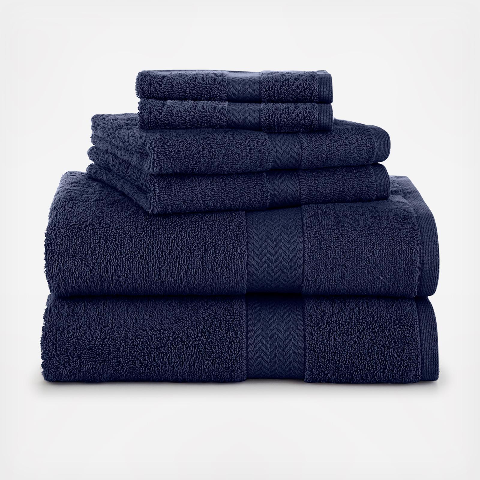 6-Piece Cotton Towel Set by Martex Purity