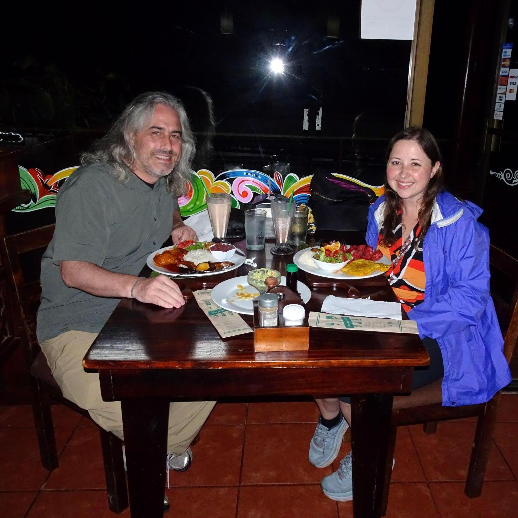 Costa Rican dinner for two!